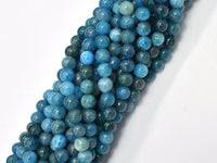 Apatite, 6mm, Round-RainbowBeads