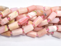 Pink Opal 7x11mm Faceted Tube-RainbowBeads