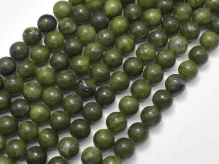 Jade Beads, 8mm (8.5mm) Round-RainbowBeads