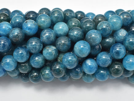 Apatite Beads, 8mm Round Beads-RainbowBeads
