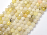 Jade Beads, 8mm, Round Beads, 15 Inch-RainbowBeads