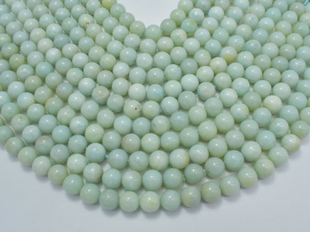 Amazonite Beads, Round, 10mm, 15.5 Inch-RainbowBeads