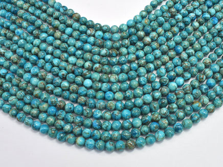 South African Turquoise 6mm Round-RainbowBeads