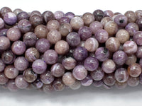 Genuine Charoite, 6mm Round Beads-RainbowBeads