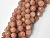 Sunstone Beads, 10mm Round Beads-RainbowBeads