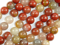 Jade Beads, 10mm, Round Beads-RainbowBeads