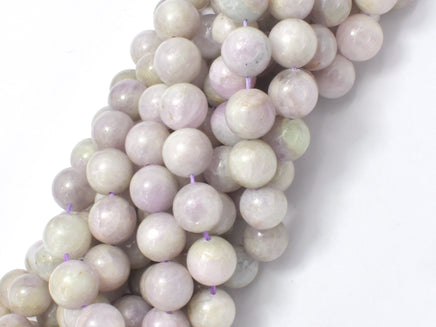 Kunzite, 10mm, Round, 15 Inch-RainbowBeads