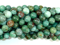 Dragon Blood Jasper Beads, 8mm(8.4mm) Round Beads-RainbowBeads