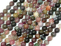 Tourmaline Beads, 6.5mm Round Beads-RainbowBeads