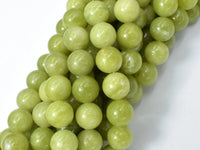 Jade Beads, 10mm Round Beads-RainbowBeads