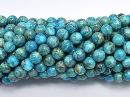 South African Turquoise 6mm Round-RainbowBeads