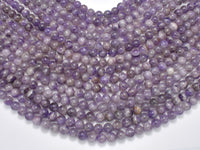 Amethyst, 8mm (8.5mm) Round Beads-RainbowBeads