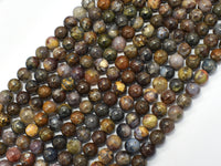 Pietersite Beads, 6mm Round-RainbowBeads