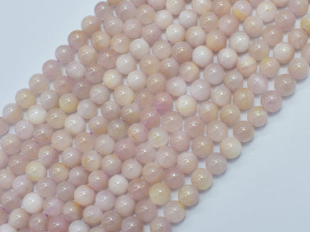 Kunzite 6mm Round Beads, 15.5 Inch-RainbowBeads