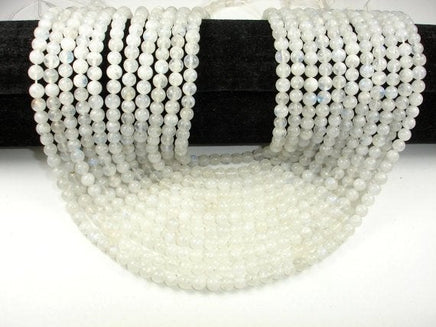 Moonstone Beads, 5.5mm(5.8mm) Round Beads-RainbowBeads