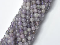 Amethyst Beads, 6mm(6.5mm) Round-RainbowBeads