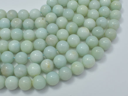 Amazonite Beads, Round, 10mm, 15.5 Inch-RainbowBeads