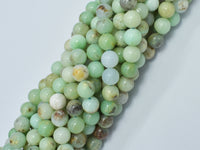 Australian Chrysoprase, 8mm, Round Beads-RainbowBeads