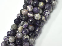 Sugilite Beads, 10mm Round Beads, 15 Inch-RainbowBeads