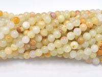 Afghan Jade Beads, 6mm Round Beads, 14 Inch-RainbowBeads
