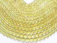 Lemon Quartz Beads, 10mm Round Beads-RainbowBeads