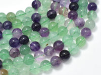 Fluorite Beads, Rainbow Fluorite, Round, 10mm-RainbowBeads