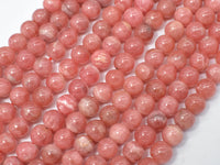 Rhodochrosite Beads, 5.8 mm Round Beads-RainbowBeads