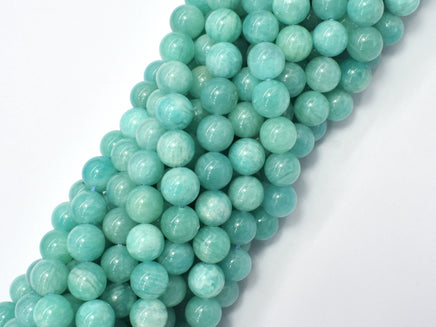 Amazonite-Green 8mm Round Beads, 15.5 Inch-RainbowBeads