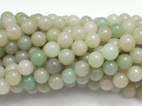 Jade Beads, 8mm Round-RainbowBeads