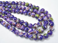 Ceramic Beads, 10mm (10.5mm) Round-RainbowBeads