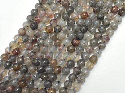 Super Seven Lepidocrocite 6mm-Rainbow Beads