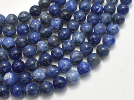 Sodalite Beads, Round, 10mm-RainbowBeads