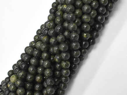 Serpentine Beads, Round, 6mm-RainbowBeads