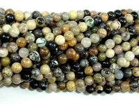 Silver Leaf Jasper Beads, 4mm (4.4 mm)-RainbowBeads