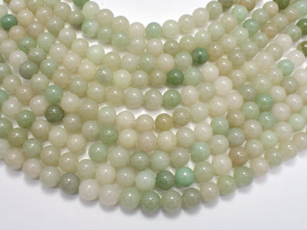 Jade Beads, 8mm Round-RainbowBeads