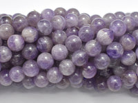 Amethyst, 8mm (8.5mm) Round Beads-RainbowBeads