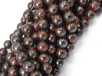 Tiger Iron Beads, Round, 8mm-RainbowBeads