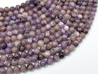 Genuine Charoite, 6mm Round Beads-RainbowBeads