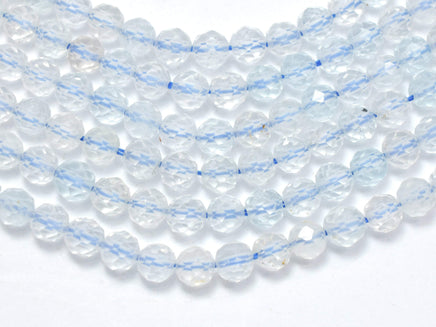 Topaz Beads, 3.3mm Faceted Micro Round-RainbowBeads