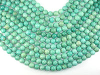 African Amazonite Beads, 11mm Round Beads-RainbowBeads