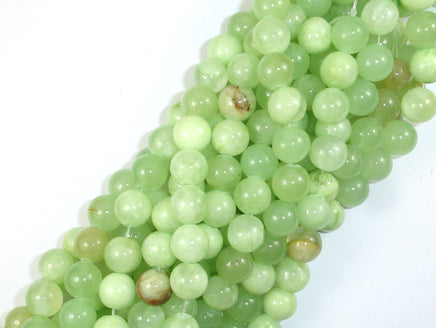Afghan Jade, 10mm Round Beads, 15 Inch, Full strand-RainbowBeads