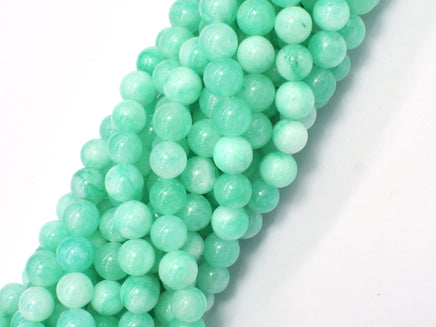 Jade-Green 8mm Round-RainbowBeads