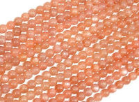 Sunstone Beads, 6mm Round Beads-RainbowBeads