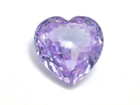 Cubic Zirconia Loose Gems- Faceted Heart, Oval, Pear, 1piece-RainbowBeads