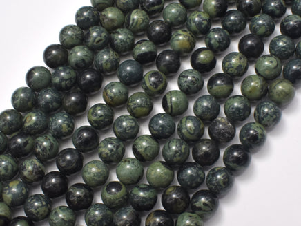Kambaba Jasper Beads, 8mm Round Beads-RainbowBeads