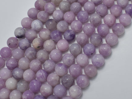 Lepidolite Beads, Round, 8mm-RainbowBeads