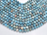 Matte Apatite Beads, 8mm, Round-RainbowBeads