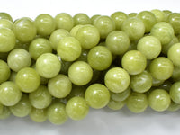 Jade Beads, 10mm Round Beads-RainbowBeads