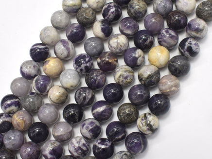 Sugilite Beads, 10mm Round Beads, 15 Inch-RainbowBeads