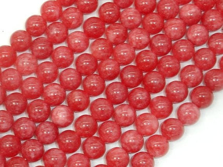 Malaysia Jade Beads, 8mm (8.4mm) Round Beads-RainbowBeads